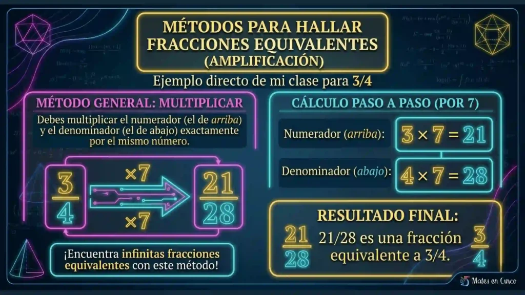 fracciones-equivalentes-a-3-4-tres-cuartos-amplificacion